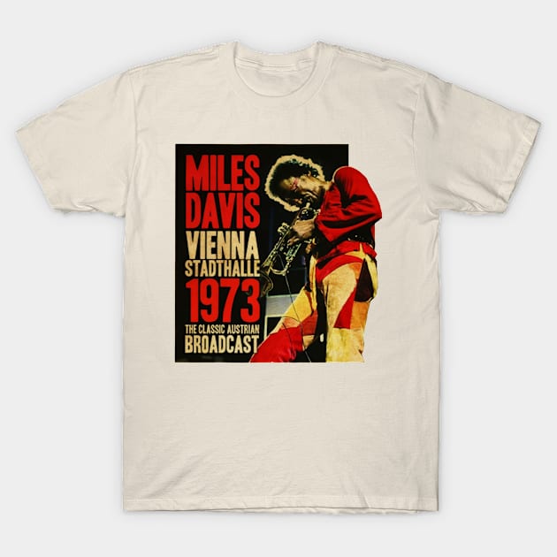 The Classic Miles Davis T-Shirt by THEVARIO